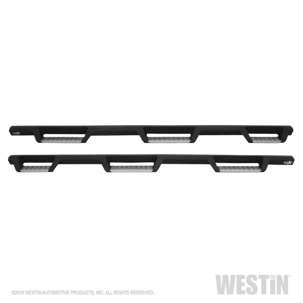 Westin Automotive 09-18 RAM 1500/10-C RAM 2500/3500(19 CLASSIC) CREW CAB(6FT 4IN BED)TEXT BLK HDX SS DROP W2W N 56-5343252 - main